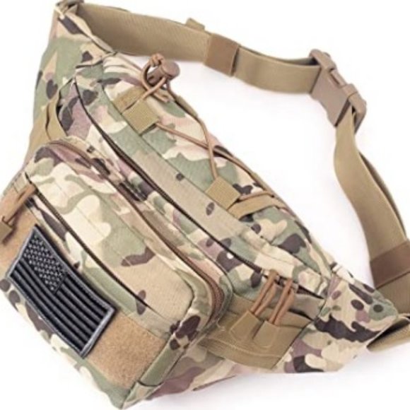 FLAPI Tactical Fanny Pack Military Waist